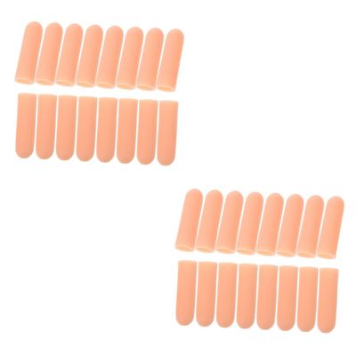 Mobestech 16 Pairs Protector Tape Thumb Covers Fingertips Protectors Hand Glove Protection Grips Anti Sleeves Protecting Cover