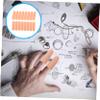 Mobestech 16 Pairs Protector Tape Thumb Covers Fingertips Protectors Hand Glove Protection Grips Anti Sleeves Protecting Cover view 4