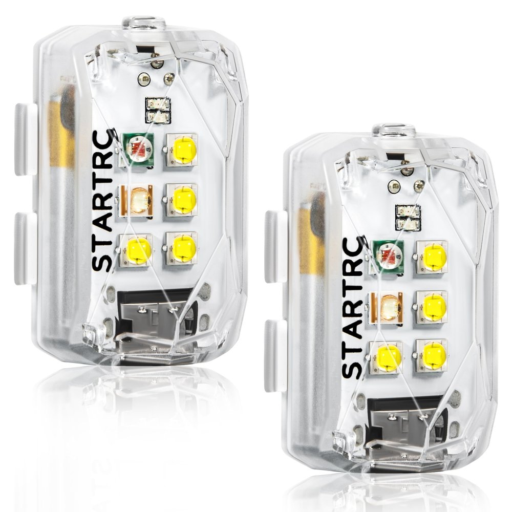 STARTRC Drone Strobe Light, FAA Night Flying Anti Collision Light, 2PC
