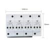 385V 25KA 4 P 4 Pole SPD House Surge Protector Protective Arrester Device HYS8-25 50hz Protection view 2