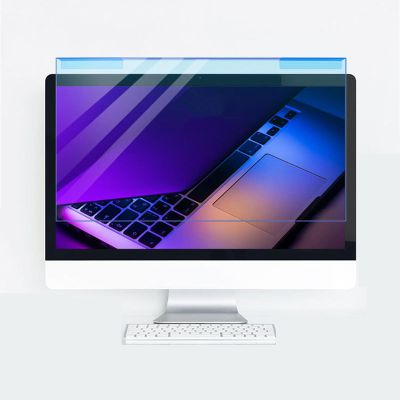 12-27in Universal Anti Blue Light Computer Screen Protector Filter,Screen Protector Film,for computer monitors,notebooks,and TV screens,Block blue light and UV,protect eyes,21in or 22in(490*317mm)