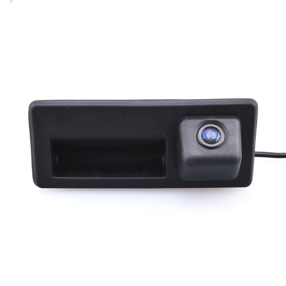 HD Parking Aid Boot Handle Reversing Camera with Micro Switch Replacement for VW Golf 6 Variant / Golf Large / Golf Plus / Passat Variant / Rapid Octavia Fabia Sharan Lavida Sagitar Superb / VW Caddy