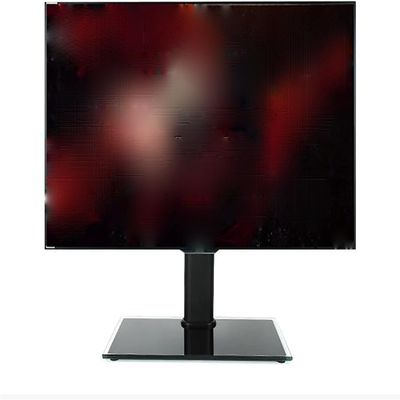 Tv Stand Mount, Table Top Tv Stand with 8Mm Thick Tempered Glass Base, Tabletop Tv Base with Multiple Protection Design, Fits 26-32 Inch Low Profile Tvs