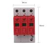 KHiry 385V 40KA~80KA 3 P 3 Pole SPD House Surge Protector Protective Low-Voltage Arrester Device HYS4-B/ 50hz/60hz din Rail view 2