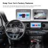 Dasaita Android 13 Car Stereo Upgrade for Jeep Wrangler JL & Gladiator JT 2018-2022 Wireless Carplay & Android Auto, 10.2" Touch Screen, 8GB+256GB Head Unit, Radio, GPS, Bluetooth 5.0, 5G WiFi, 4G LTE view 3