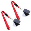 ARTIBETTER 2pcs White Balance Card Gray for Photography Video Photography Card DSLR Color Checker Card Grey for Exposure Color Balance Card Reference with Strap Blank Card Acrylic view 1