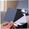 ARTIBETTER 2pcs White Balance Card Gray for Photography Video Photography Card DSLR Color Checker Card Grey for Exposure Color Balance Card Reference with Strap Blank Card Acrylic view 2