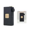 MITER Case for Astell&Kern AK HB1, Handmade Italy Artificial PU Leather Cover with Necklace Cord for AK-HB1 (Black) view 1