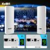 KuWFi 5.8G 3KM Gigabit Wireless WiFi Bridge Point to Point Outdoor Work for Starlink Satellite Signal Extend Outdoor Super Long Range WiFi Router Bridge 1000Mbps Ethernet Port 24V PoE Power 2-Pack view 3