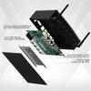 VENOEN Fanless Industrial PC i5 8250U/8350U Mini PC W11 Pro, 16GB DDR4 1TB SSD Mini Industrial Computer, 2*HD Double Display Output, 2*RS 232 COM, SIM Slot, Dual Gigabit LAN, Wifi5/BT4.2, VESA view 3
