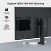 VENOEN Fanless Industrial PC i5 8250U/8350U Mini PC W11 Pro, 16GB DDR4 1TB SSD Mini Industrial Computer, 2*HD Double Display Output, 2*RS 232 COM, SIM Slot, Dual Gigabit LAN, Wifi5/BT4.2, VESA view 4