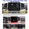 CARUENT Android 12 for Toyota Land Cruiser 200 2015-2018 Car Stereo Radio GPS Navigation 9'' Screen Multimedia Player with FM RDS WiFi BT Carplay/Android Auto SWC+Backup Camera,M90s/1+32g view 2