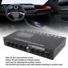 5 Band Car Amplifier Graphic Equalizer, 50-130hz 5 Bands EQ Car Audio Equalizer, Digital Sound Equalizer with CD AUX Input Select Switch Front Rear Sub Output for Car Stereo view 2