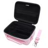 Camera Case Compatible with Sony Alpha ZV-E10 / ZV-1F / ZV-1 / ZV-1 II Vlog Camera with Shoulder Strap by LTGEM, Fits Vlogger Accessory Kit Tripod and Microphone, Pink+Black view 4