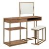 Pemberly Row Engineered Wood Vanity in Sindoori Mango/Natural Finish view 2