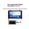 6+128GB 8Core Car Radio for Toyota Hiace H300 6 GranAce 2019 2020 2021 2022 Replacement Dash Kit Car GPS Navigation,9" IPS Touch Screen Head Unit with Car-Play & Android Auto/Rear View view 2