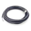 FOWIUNYE M12 8 Pin Female Connector Cable, A Code Straight Aviation Plug Electrical Cable PVC Industrial Molded Cable for Industrial Automation Control Fieldbus Module 4A 60V AWG24 10 Meter view 4