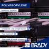 Brady Polypropylene Label Tape for Label Printer BMP41/BMP51/BMP53/M511 - Self Adhesive Printer Labels - Black on White (12,07 mm (W) x 6,10 m (L)) - M4C-475-412 view 3
