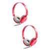 jojofuny 2pcs Bass Headphones Microphone Over Ear Headset for Pc Laptop Tablet Sound Quality Headphones Volume Control view 1