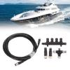 CFTGIW Simrad Networks 5 Pin Marine Backbone Drop Cable Thread, Premium ABS Material, IP67 Simple Installation, CFTGIWgkom93v2tw view 4