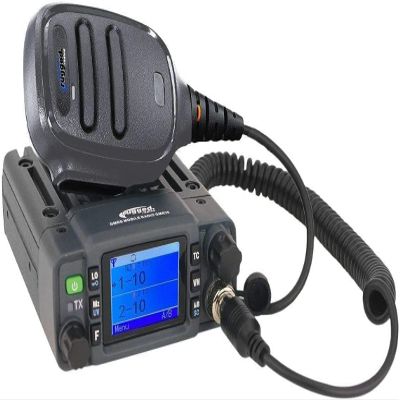 Rugged Radios GMRS 25 Watt Waterproof Two Way Mobile Radio Only for Overlanding Off Road Farming