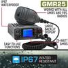 Rugged Radios GMRS 25 Watt Waterproof Two Way Mobile Radio Only for Overlanding Off Road Farming view 2