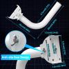 2Pcs Bridge Bracket Mount Stainless Steel 150 Adjustable J Pole Mount Universal Accessory for Outdoor Antenna CPE view 2