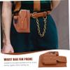 BESPORTBLE 5pcs Leather Phone Waist Bag for Men Multi-function Hiking Bag Water Resistance Tear Resistance for Running Jogging Biking Dog Walking and Outdoor Activities view 4