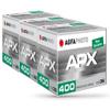 AgfaPhoto APX 400-36 Triple Pack Black/White Picture Film view 1