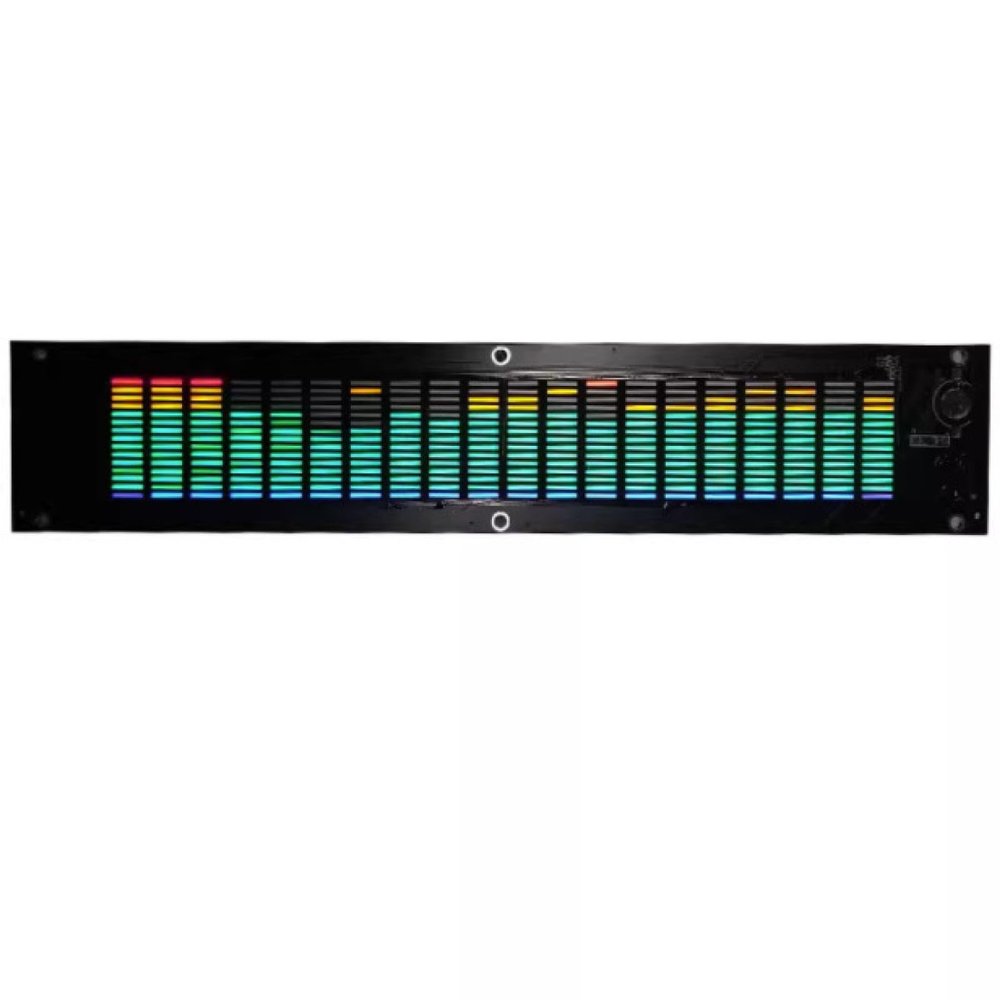 ajmbh Audio Level LED Display, Music Spectrum Indicator DSP Equalizer, Music Audio Spectrum Analyzer, VU Meter Audio Level LED Display USB