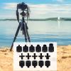 JAGTRADE Tripod Conversion Screw Upgrade Screw Adapter Thread for Tripod Accessories Camera Mount 1/4 Female/ 1/4 Male to M6- Aluminum view 3