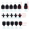 JAGTRADE Tripod Conversion Screw Upgrade Screw Adapter Thread for Tripod Accessories Camera Mount 1/4 Female/ 1/4 Male to M6- Aluminum view 4