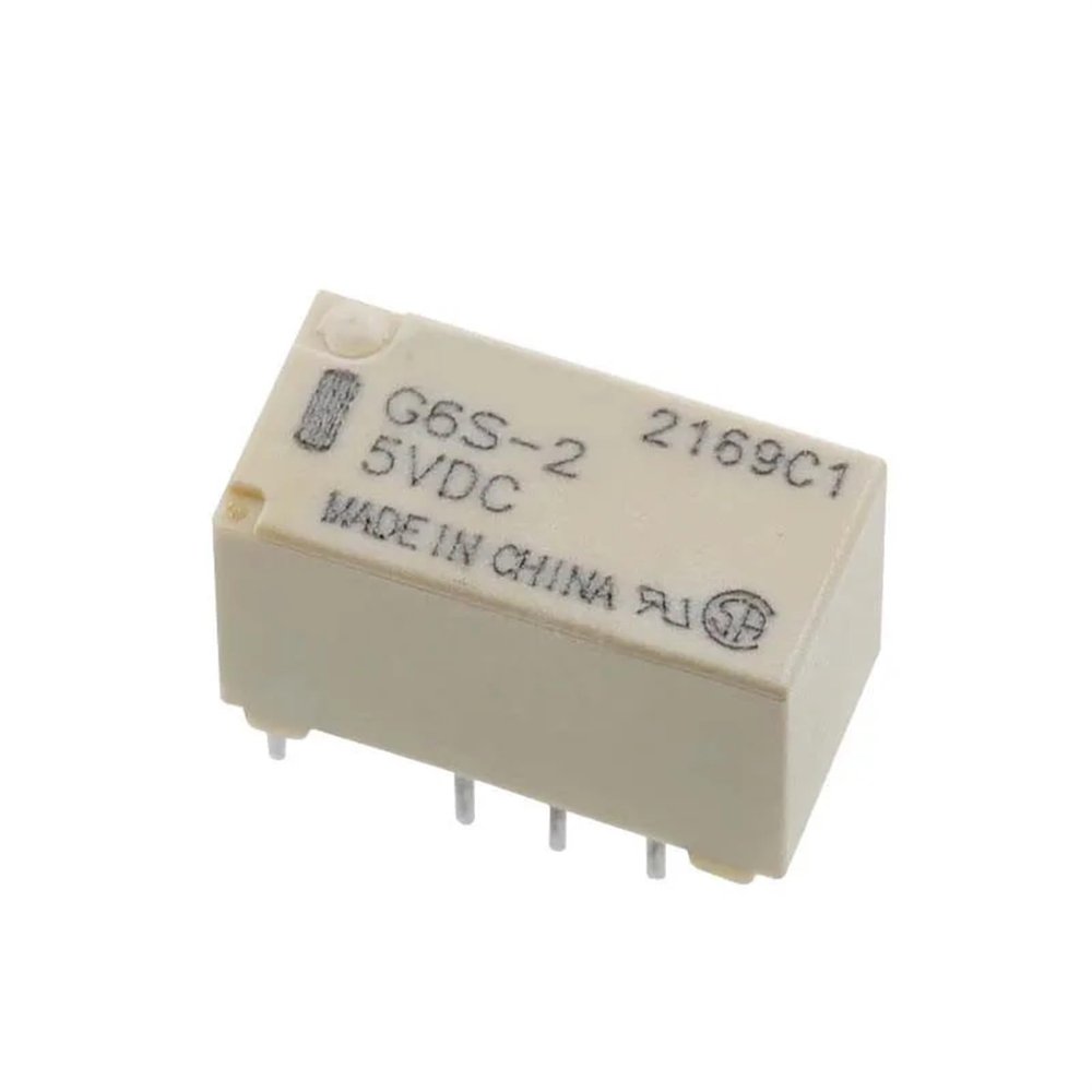 TOBAYA Relays 10PCS G6S-2-3VDC G6S-2-5VDC G6S-2-12VDC G6S-2-24VDC DC 3V 5V 12V 24V Relay 8Pin 24VDC (Size : 10PCS G6S-2-12VDC)