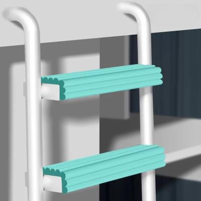 Soft Bunk Bed Ladder Cover Foam Padding, Self-stick Table Edge Protector Strips Extra-Wide, Dormitory Traction Treads Stair Steps Pads Furniture Corner Safety Bumpers ( Color : Light Green , Size : 15