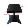 GLigeT Monitor Speaker Stands Audio Stand Speaker Base Media Equipment Stand Floor-Standing Audio Stand Speaker Stand 6 Size Black 7.87 inches High Studio Monitor Stand (Size : S-180) view 2