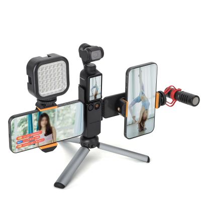 CamGo Sunnylife Dual Phone Vlogging Bracket Mount for Osmo Pocket 3