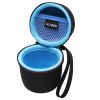 LTGEM Case Compatible with Sony SRSXB13/B/SRS-XB100 / SRS-XB12 Extra Bass Portable Waterproof Speaker, Black+Blue view 3
