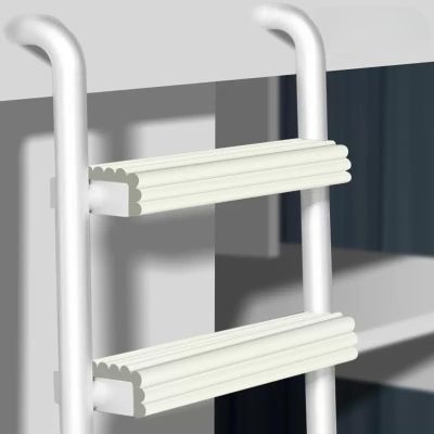 Soft Bunk Bed Ladder Cover Foam Padding, Self-stick Table Edge Protector Strips Extra-Wide, Dormitory Traction Treads Stair Steps Pads Furniture Corner Safety Bumpers ( Color : White , Size : 10m/32.8