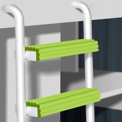 Soft Bunk Bed Ladder Cover Foam Padding, Self-stick Table Edge Protector Strips Extra-Wide, Dormitory Traction Treads Stair Steps Pads Furniture Corner Safety Bumpers ( Color : Green , Size : 2m/6.6ft