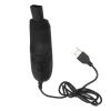 NSXAYIWE Mini Nail Dust Collector, Portable Mini Keyboard Cleaner Handheld Nail Fan Dust Collector with Large Suction, Rechargable Vacuum Cleaner for Nail Art Computer (Black) view 1