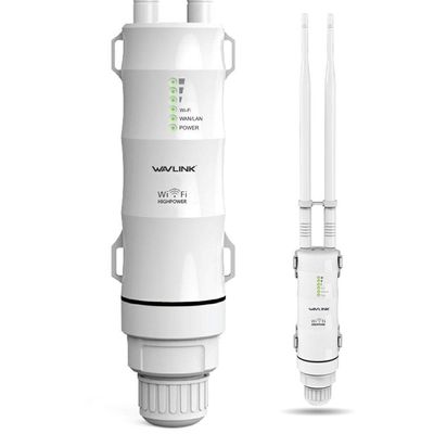 WAVLINK AC600 WL-WN570HA1 2.4G/5GHz Outdoor Weatherproof Wireless WiFi Signal Amplifier Range Extender Booster AP/Router/Repeater/WISP Bridge Supported Modes (Renewed)