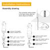 WAVLINK AC600 WL-WN570HA1 2.4G/5GHz Outdoor Weatherproof Wireless WiFi Signal Amplifier Range Extender Booster AP/Router/Repeater/WISP Bridge Supported Modes (Renewed) view 4