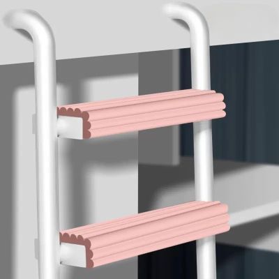 Soft Bunk Bed Ladder Cover Foam Padding, Self-stick Table Edge Protector Strips Extra-Wide, Dormitory Traction Treads Stair Steps Pads Furniture Corner Safety Bumpers ( Color : Pink , Size : 20m/65.6f