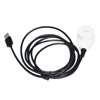 CP2102 CHIP USB to Optical Interface IRDA Near Infrared IR Mag/netic Adapter Cable Fit Fit Compatible Electricity Gas Water Meter Reading Data(2m)