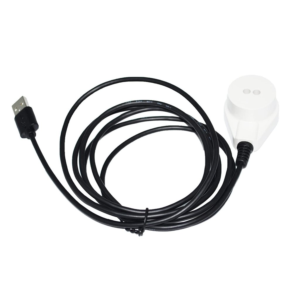 CP2102 CHIP USB to Optical Interface IRDA Near Infrared IR Mag/netic Adapter Cable Fit Fit Compatible Electricity Gas Water Meter Reading Data(2m)