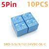 TOBAYA 10PCS Relays 5Pin SRD-05-06-09-12-24VDC-SL-C 10A 250VAC (Size : 10PCS SRD-24VDC-SL-C) view 2