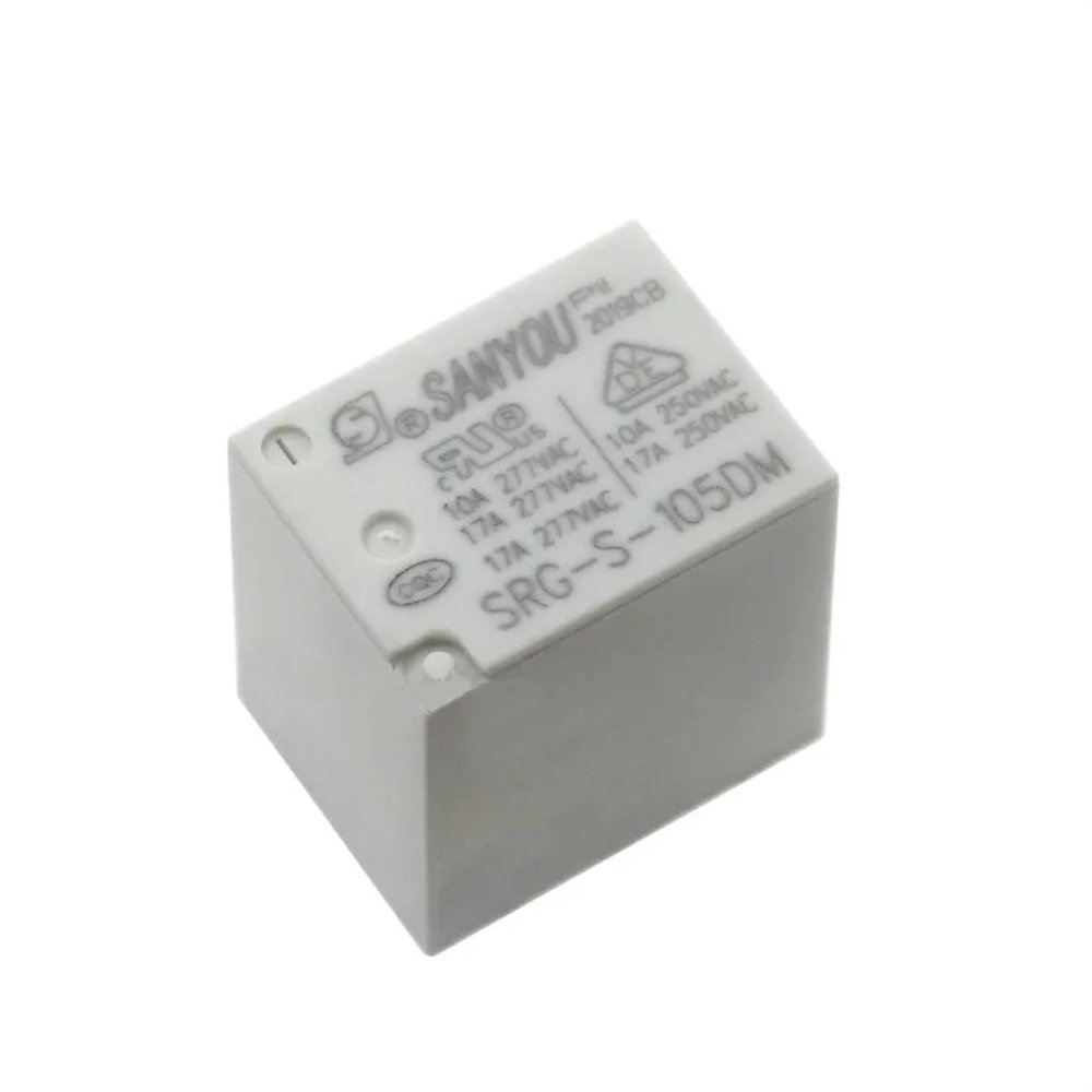 TOBAYA Relays 10PCS SRG-S-105DM SRG-S-112DM SRG-S-124DM 4Pin 10A 277VAC (Size : 10PCS SRG-S-112DM)