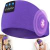LC-dolida Sleep Headphones Bluetooth 5.4, Headband Headphones Earphones Wireless, Sleep Mask for Sleeping, Sports, Gifts, Workout, Jogging, Yoga,Insomnia, Air Travel, Meditation view 1