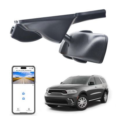 Mangoal 4K Dash Cam Custom Fit for Dodge Durango 2016 2017 2018 2019 2020 2021 2022 2023 2024 2025 (Model C), Citadel GT GT Plus SRT 392,Integrated OEM Look, UHD 2160P, WiFi & App, 128GB Card