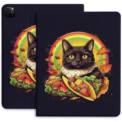 Case for iPad Pro 11 Inch Case 2020(2nd Gen) with Pencil Holder, Smart iPad Case Support Touch ID and Auto Wake/Sleep -Taco Cat